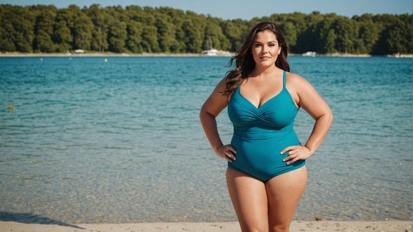 Maillot de bain menstruel grande taille : nagez en toute confiance