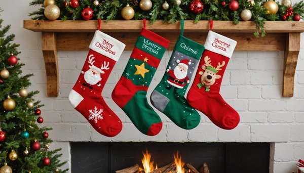 Découvrez la magie des chaussettes de noël élégantes et uniques